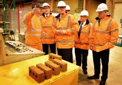 Accrington brickworks production 