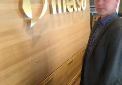 Julius Mäkelä, Metso’s global product manager
