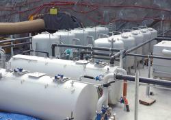 F&B’s portable steel wastewater plant 