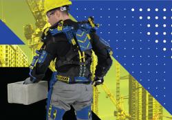 The exoskeleton is designed to reduce the effort required for lifting
