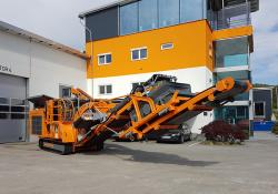 The R700S is the second impact crusher to go into production at Rockster's new factory