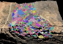 The new tool enables rapid assessment of the condition of blasted rock