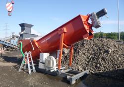 Wash-bear can be used in quarrying, recycling, demolition and construction 