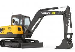  The EC55 Electric excavator will shortly be piloted by a Chinese Volvo CE customer