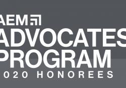 AEM says 28 companies won the Advocates Program Gold award (Credit: AEM)