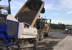 Aggregate Industries' contracting division has made history by completing the UK's first carbon-neutral pavement scheme