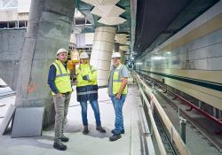  Holcim Romania has supplied special concrete for the new metro development