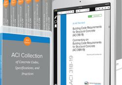 ACI says collection is available as an online subscription, a USB drive and a nine-volume set of books (Credit – American Concrete Institute)