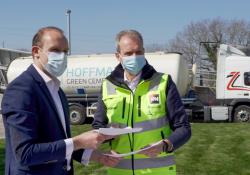 Hoffmann and Herige says their partnership will enable more sustainable construction products