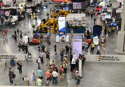 World of Concrete West hall Informa Markets  Las Vegas Convention and Visitors Authority 