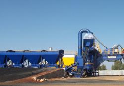  The Linnhoff TSD 1500 MobileMix asphalt plant enables contractors to relocate the plant swiftly between projects