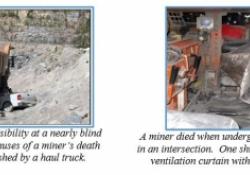 Mine Safety and Health Administration fatalities accidents mobile equipment 