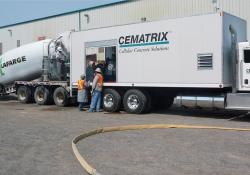 Cematrix Lafarge Canada cellular concrete joint marketing and cement supply agreements