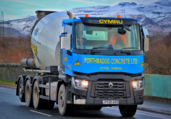 Porthmadog Concrete has ready-mix plants near Porthmadog and Pwllheli