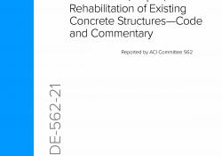  American Concrete Institute ACI CODE-562-21rehabilitation strategies North Carolina Hawaii, Ohio Florida