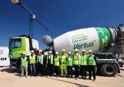 CEMEX is supplying Vertua low CO2 concrete for the Torrejón Park residential project