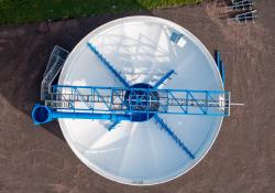 A bird’s-eye view of CDE’s AquaCycle A2500 thickener