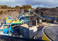 Malcolm Construction’s Loanhead Quarry now features a new CDE construction and demolition (C&D) waste recycling facility