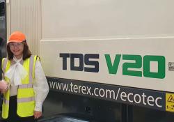 Richard Lavery of Terex Ecotec with Ashley Chen of A+Tradex Solutions