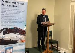 Lord Benyon, Minister for Biosecurity, Marine and Rural Affairs, addressed the event
