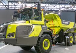 Volvo CE’s innovative fuel-cell prototype ADT is a working experiment in low carbon technology