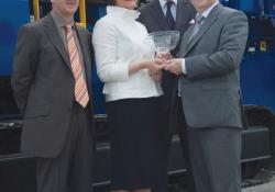 Fintec holding award from Queen's Award Enterprise