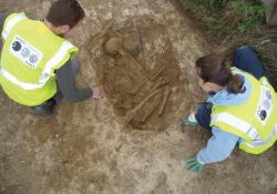 Bronze Age burial found at Dimmock's Cote Quarry