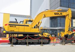 SDLG’s LG6210E hydraulic excavator 