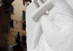 stone sculpture in Verona, Italy, 