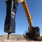  The H215 S hammer is designed for use on Cat's 374 and 395 excavators