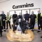 Cummins has set a production milestone at its plant in Darlington in the UK 
