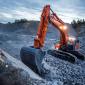 Hitachi Construction Machinery (Europe) has welcomed growth in the French aggregates and quarrying and construction machine markets. Pictured is a Hitachi ZX490-7 excavator at work in a quarry