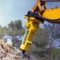 Epiroc says the lightweight design of the Solid Body range provides easier handling and lower fuel consumption than conventional hydraulic breakers