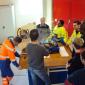 Construction tools maintenance and service training session
