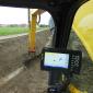 New Holland E385C excavator with a Trimble positioning system